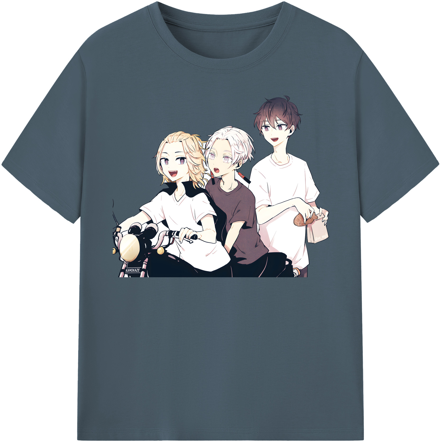 （画像用） 東京リベンジャーズ Tokyo Revengers 綿100％半袖Tシャツ（フロントプリント）